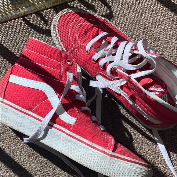 Red Vans - Picture 2 of 3